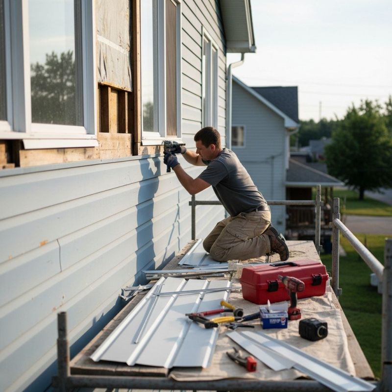 Metal Siding Installation
